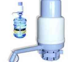 Pompă pentru apă îmbuteliată: ușurință în utilizare