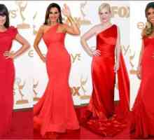 Rochie populară roșie pe covorul roșu al lumii