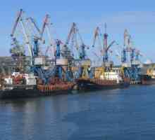 Portul Vanino este un port maritim. Khabarovsk, Vanino