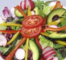 Corect pregăti salatele de legume pentru pierderea în greutate!