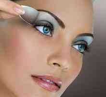 Corect make-up pentru ochi albastru și verde