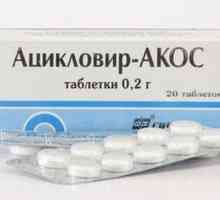 Medicamentul "Acyclovir-AKOS" (tablete). Instrucțiuni de utilizare pentru copii și…