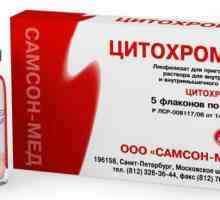 Medicamentul "Cytochrome C": instrucțiuni de utilizare, formularele de eliberare