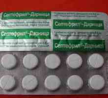 Medicamentul "Septefril" (pastile): instrucțiuni, recenzii