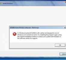 Când instalați Windows 7, dați o eroare. Ce ar trebui să fac?