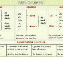 Exemplu de propoziții cu Present Simple cu traducere