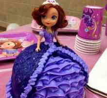 `Prințesa Sofia` - un tort pentru ziua de naștere. Cele mai simple idei de design