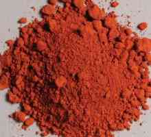 Vopsele minerale naturale: ocru roșu