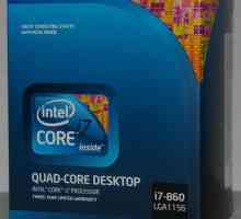 Procesor Intel Core i7 860: specificații și recenzii
