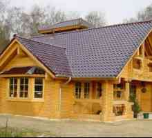 Proiectul casei este de 6x9, cu mansarda de lemn. Proiecte de case din lemn cu mansardă 6x9 și…