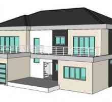 Proiecte de o casă cu două etaje, cu un garaj. Avantajele și dezavantajele acestor clădiri