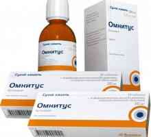 Medicina împotriva tusei "Omnitus": instrucțiuni de utilizare