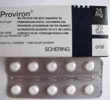 "Proviron": instrucțiuni de utilizare. Analogi de droguri