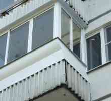 Extinderea balconului. Creșteți suprafața balconului