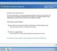 Extinderea sistemului de operare Windows 7 cu upgrade fereastră Anytime