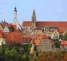 Rothenburg ob der Tauber: atracții și locația pe harta din Germania