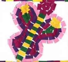 Aplicarea ruptă a hârtiei colorate - o activitate interesantă pentru copii de orice vârstă