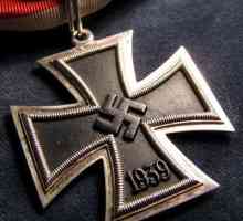 Crosul Crucii Crucii de Fier: descriere, grad. Premiile celui de-al Treilea Reich