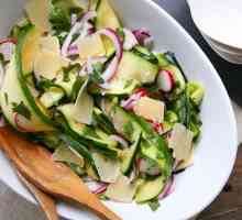 Salată proaspătă de squash: rețetă