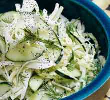 Salata cu calmar și varză: rețete de gătit