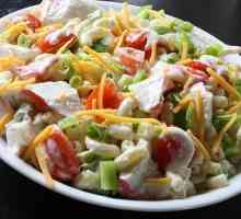 Salate din carne de crab pentru sărbătorile și zilele lucrătoare