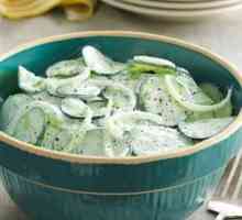 Salate cu castraveti: retete. Salată proaspătă de castraveți