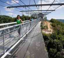 Самый длинный в мире мост подвесной в Сочи