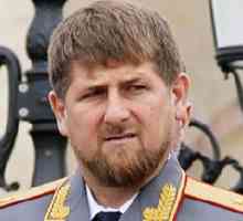 Cel mai tânăr general din Rusia. Președintele Republicii Cecene Ramzan Kadyrov