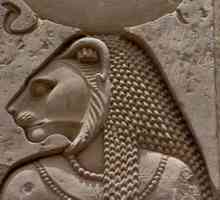 Sekhmet - zeita-patronă a lui Memphis, consortul lui Ptah