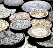 Monedă de argint: numismatică. Monede de colecție. Vechea monedă de argint