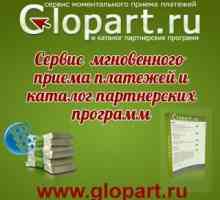 Serviciu instant de plată Glopart.ru (recenzii)