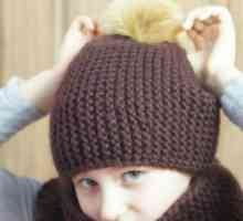 Hat și ace de tricotat pentru o fată: diagrame, descriere