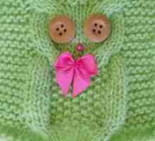 Model de tricotat de o bufniță cu ace de tricotat. Modelul "Owl": descriere