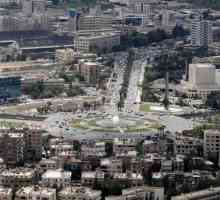 Siria, capitala Damascului: populație, zonă, descriere