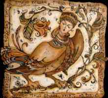 Mitologia slavă: o pasăre cu o față umană