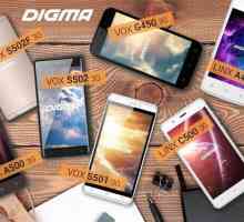 Smartphones `Digma`: recenzii, descriere, caracteristici
