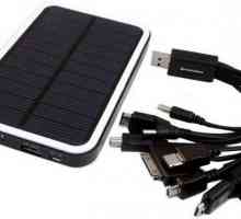 Acumulator solar pentru încărcarea telefonului. Alimentare alternativă