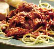 Spaghete cu carne. rețete