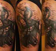 Spartan - un tatuaj care reflectă masculinitatea, puterea și curajul