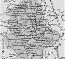 Regiunea Stalin: divizia de istorie și administrație