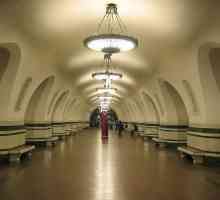 Stația de metrou Alekseevskaya pe bulevardul Mira