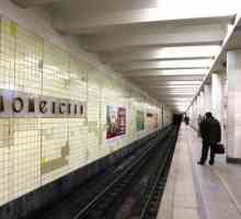 Stația de metrou `Kolomenskaya`: cafenele, restaurante, magazine. Muzeul-rezervație…