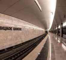 Stația de metrou "Pyatnickoe shosse". Districtul Mitino