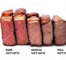 Carne de vită: gradul de prăjire și caracteristicile de gătit