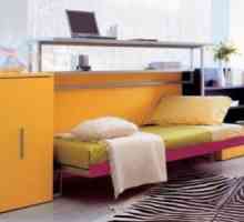 Pat de masă (transformator) - mobilier pentru un apartament mic