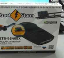 Storm Storm STR-9540EX: o revizuire a modelului și recenzii ale șoferilor. Cel mai bun antiradar
