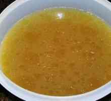 Supă cu tăiței de casă: o rețetă cu o fotografie