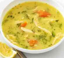 Supa cu brânză topită și pui afumat: rețete