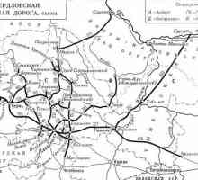 Sverdlovsk Railway: schema, direcția și muzeul