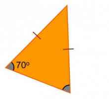 Proprietățile unui triunghi isoscel și ale componentelor sale